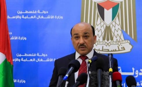 وزير الأشغال العامة والإسكان مفيد الحساينة