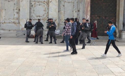 قوات الاحتلال في الاقصى