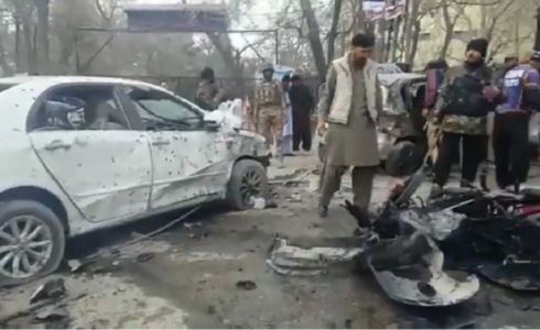 من مكان التفجير