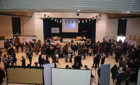 احتفال بمناسبة يوم المرأة في جامعة بيت لحم