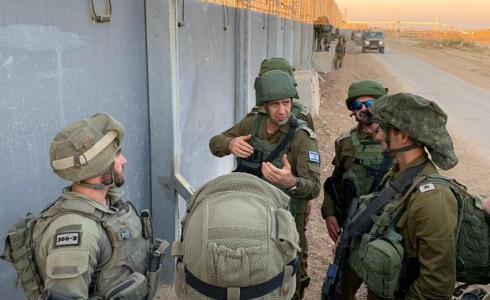 أفيف كوخافي على حدود غزة