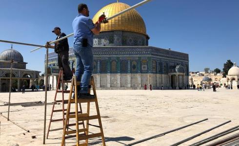 استعدادات رمضان بالمسجد الأقصى