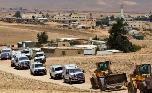 آليات الاحتلال الإسرائيلي تقتحم النقب