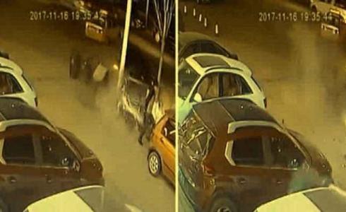 شاب ينجو من الموت بغرابة