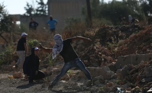 مواجهات كفر قدوم شرق قلقيلية - أرشيفية