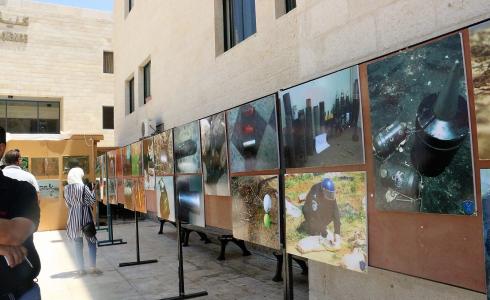 الشرطة تفتتح معرض الاجسام المشبوهة بجامعة النجاح الوطنية في نابلس