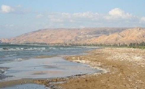 انخفاض في منسوب المياه في بحيرة طبريا