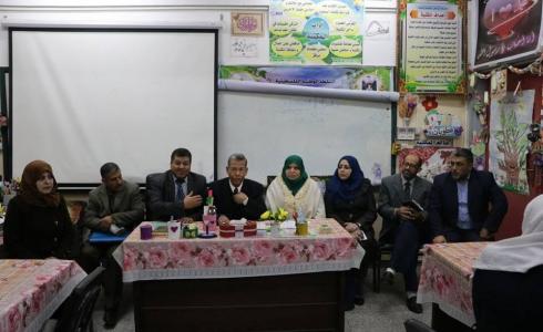 مجلس البحث العلمي بوزارة التعليم يقوم بجولة على مدارس الوسطى  