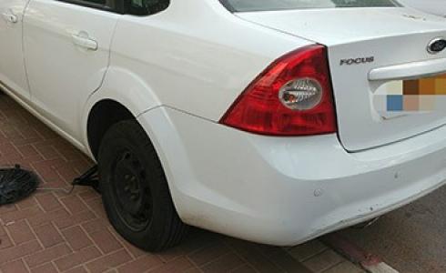 تعرض اطارات 15 مركبة للثقب في بيتح تكفا