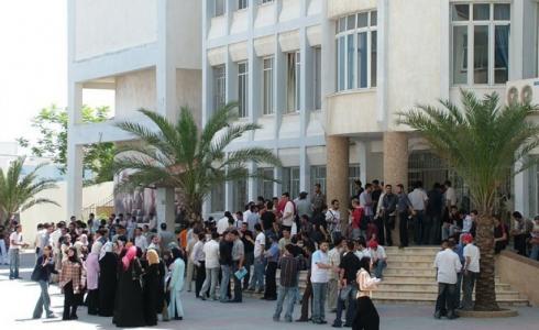 طلبة الجامعات في غزة