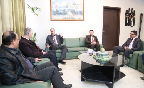 جامعة الأزهر تستقبل رئيس الهيئة الوطنية للاعتماد والجودة والنوعية