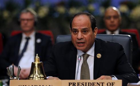 الرئيس المصري عبد الفتاح السيسي