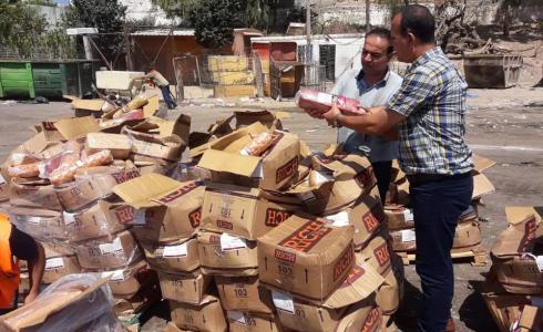 اتلاف الأغذية الفاسدة 