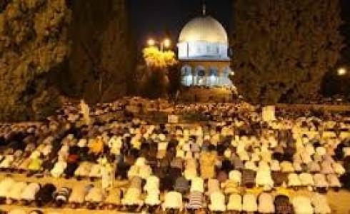 مصلون في المسجد الأقصى