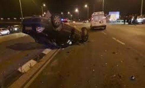 3 مصابين من الطيبة بحادث طرق في كفار سابا