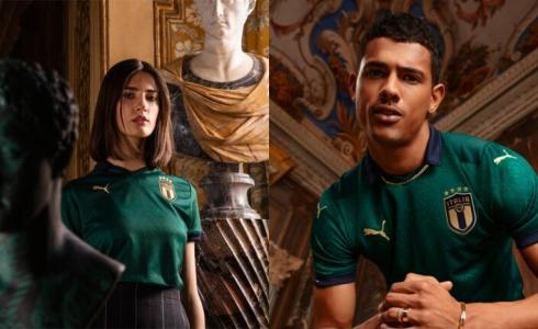 القميص الجديد للمنتخب الايطالي