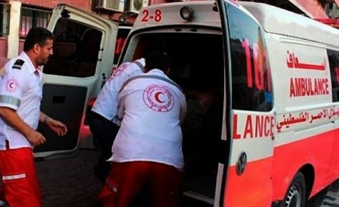 العثور على فتى فلسطيني متوفيًا في ساحة منزله بظروف غامضة -اسعاف فلسطيني من الارشيف-