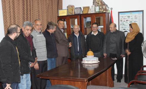 وكيل وزارة السياحة والآثار يستقبل وفد من خبراء الاثار الفرنسيين