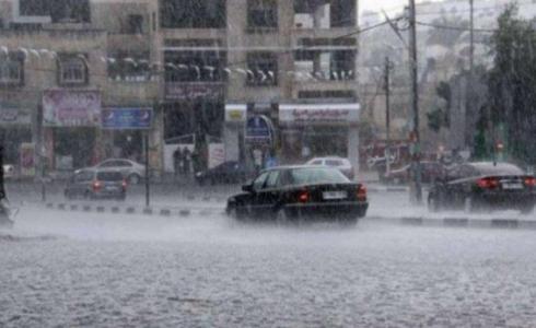 سقوط الأمطار في غزة - ارشيف