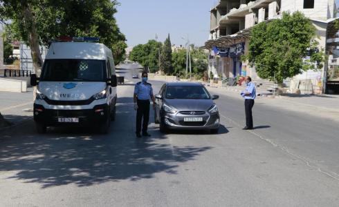 الأجهزة الأمنية في الضفة الغربية - كورونا