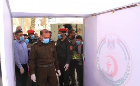 ممرات للتعقيم بالمستشفى الجزائري