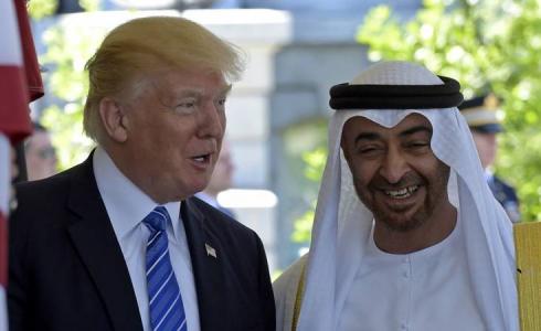 محمد بن زايد وترامب