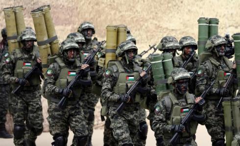 عناصر من كتائب القسام الجناح العسكري لحركة حماس في غزة -أرشيف-