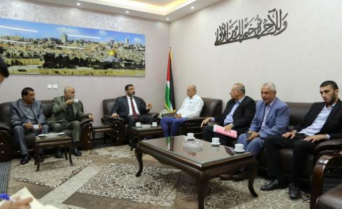 النائب العام يستقبل وفد من رؤساء البلديات، ويؤكد على التعاون لتحقيق المصلحة العامة وخدمة الجمهور