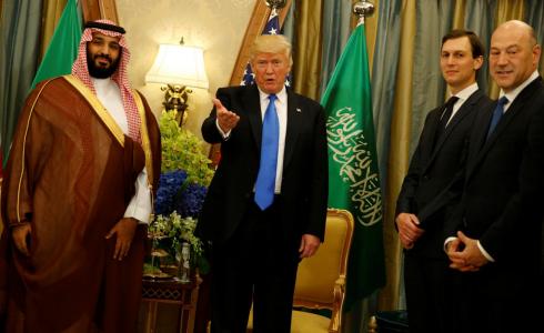 الرئيس الأمريكي دونالد ترامب وولي العهد السعودي محمد بن سلمان - ارشيفية -