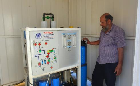 مشروع إنشاء بئر ومحطة تحلية