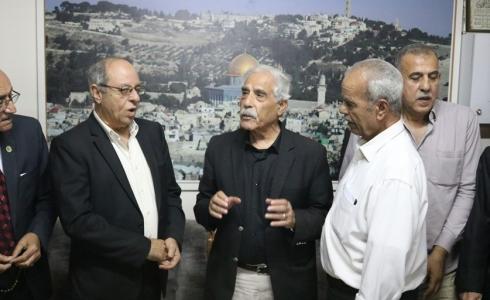 محافظ غزة يلتقي مجلس إدارة وأعضاء جمعية الموظفين المدنيين المتقاعدين