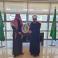 حاتم البكري والسفير السعودي في عمان