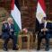 الرئيس عباس خلال لقاء نظيره المصري السيسي