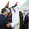 الرئيس المصري "السيسي" يستقبل أمير دولة قطر بمطار القاهرة