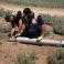 خبراء متفجرات يتخلصون من صاروخ قبة حديدية غير منفجر شمال غزة