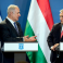 بنيامين نتنياهو مع رئيس الحكومة المجري أوربان - ارشيف