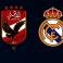 شعار ريال مدريد والأهلي في نصف نهائي كأس العالم للأندية