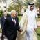 تفاصيل اجتماع الرئيس عباس مع أمير قطر في الدوحة