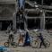 آثار الدمار من القصف الإسرائيلي على قطاع غزة