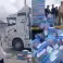 إسرائيليون يعرقلون شاحنات تحمل مساعدات الى غزة