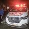 سيارة إسعاف تنقل الشهداء في غزة