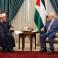 الرئيس عباس مع مفتي القدس والديار الفلسطينية