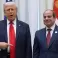 الرئيس المصري عبد الفتاح السيسي ونظيره الأمريكي دونالد ترمب