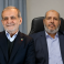 خليل الحية والرئيس الإيراني