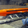 قنبلة «أم القنابل» (MOAB) في قاعدة إيغلين الجوية بولاية فلوريدا الأميركية، في 11 آذار/مارس 2003.