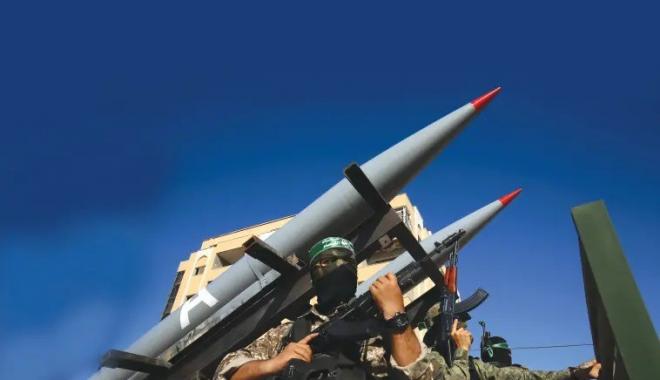 عرض عسكري لحماس قبل حرب السابع من أكتوبر - أرشيف