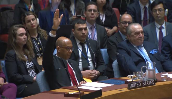 فيتو أمريكي يفشل منح فلسطين عضوية كاملة في الأمم المتحدة
