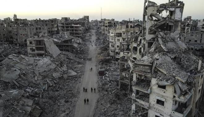 الدمار في غزة - تعبيرية