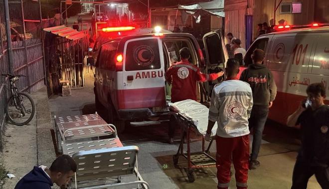 5 شهداء وجرحى في غارة إسرائيلية استهدفت مخيم الشاطئ غرب غزة