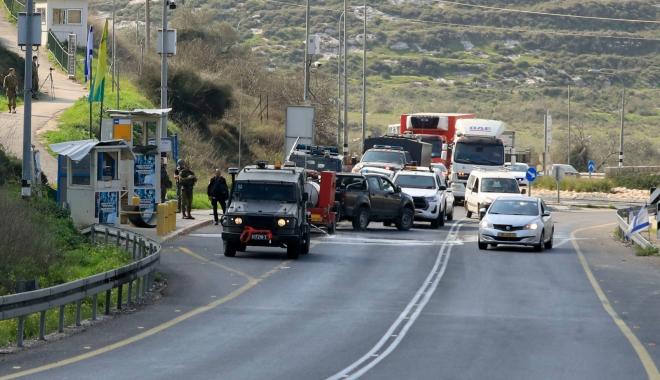 حاجز عسكري إسرائيلي في قلقيلية